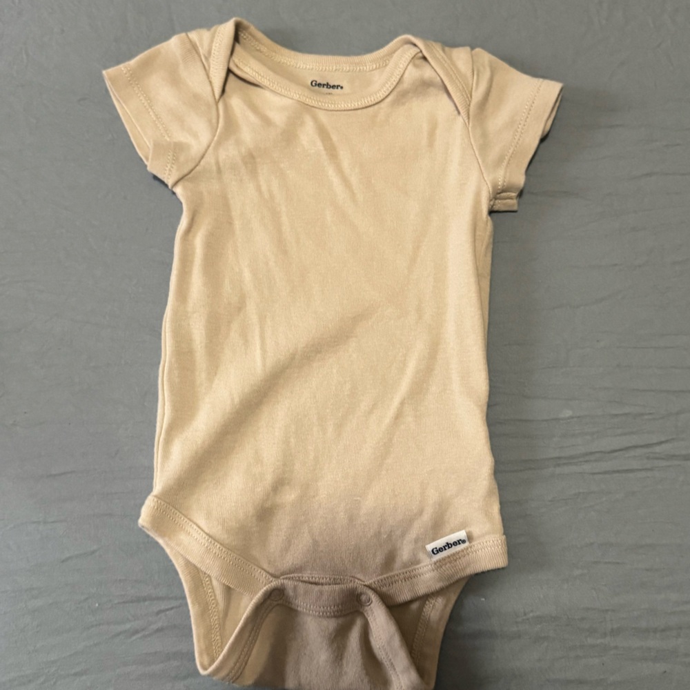 Gerber Tan Kids Bodysuit